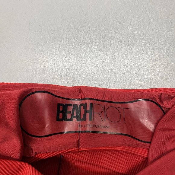 Beach Riot Women’s Sydney Belted One-Piece Swimsuit – Red – Size S - Picture 13 of 13